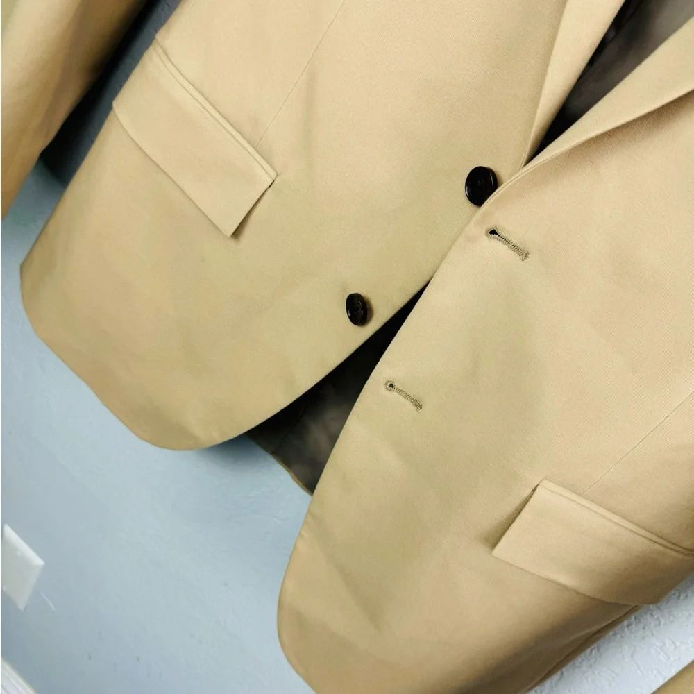 NWT J.Crew Slim-fit Thompson TruTemp365® blazer in British Khaki 38R - Picture 4 of 9